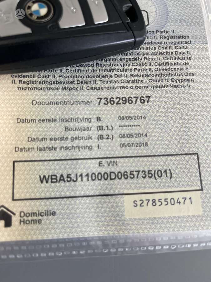BMW 520, 2.0 l., universalas