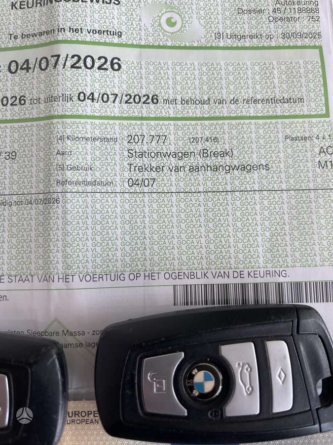 BMW 520, 2.0 l., universalas