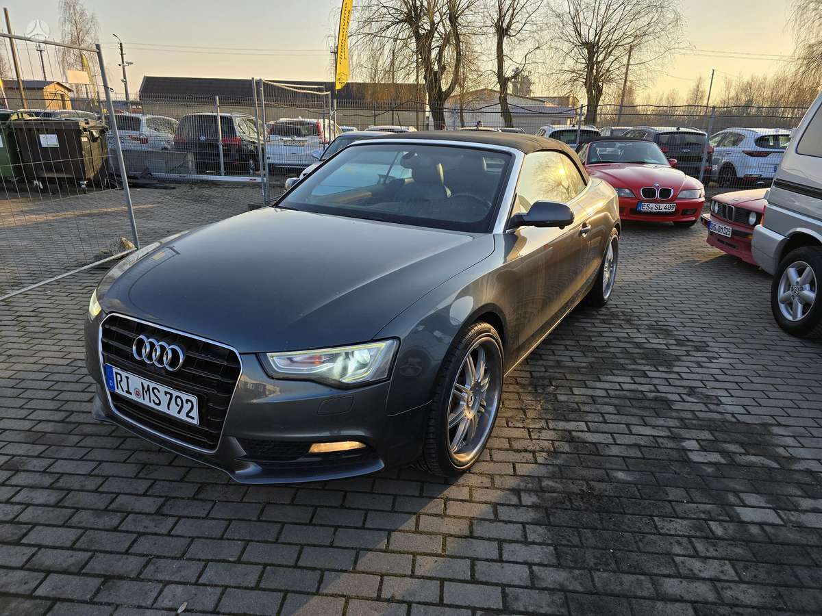 Audi A5, 3.0 l., kabrioletas