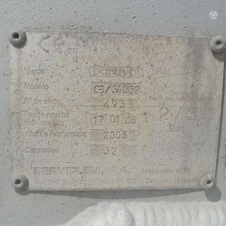 Baryval, cisterninės