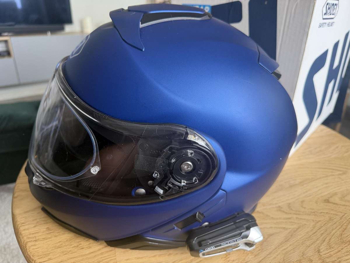 Shoei Neotec II+Cardo PACKTALK BOLD, модулярные / флип-ап