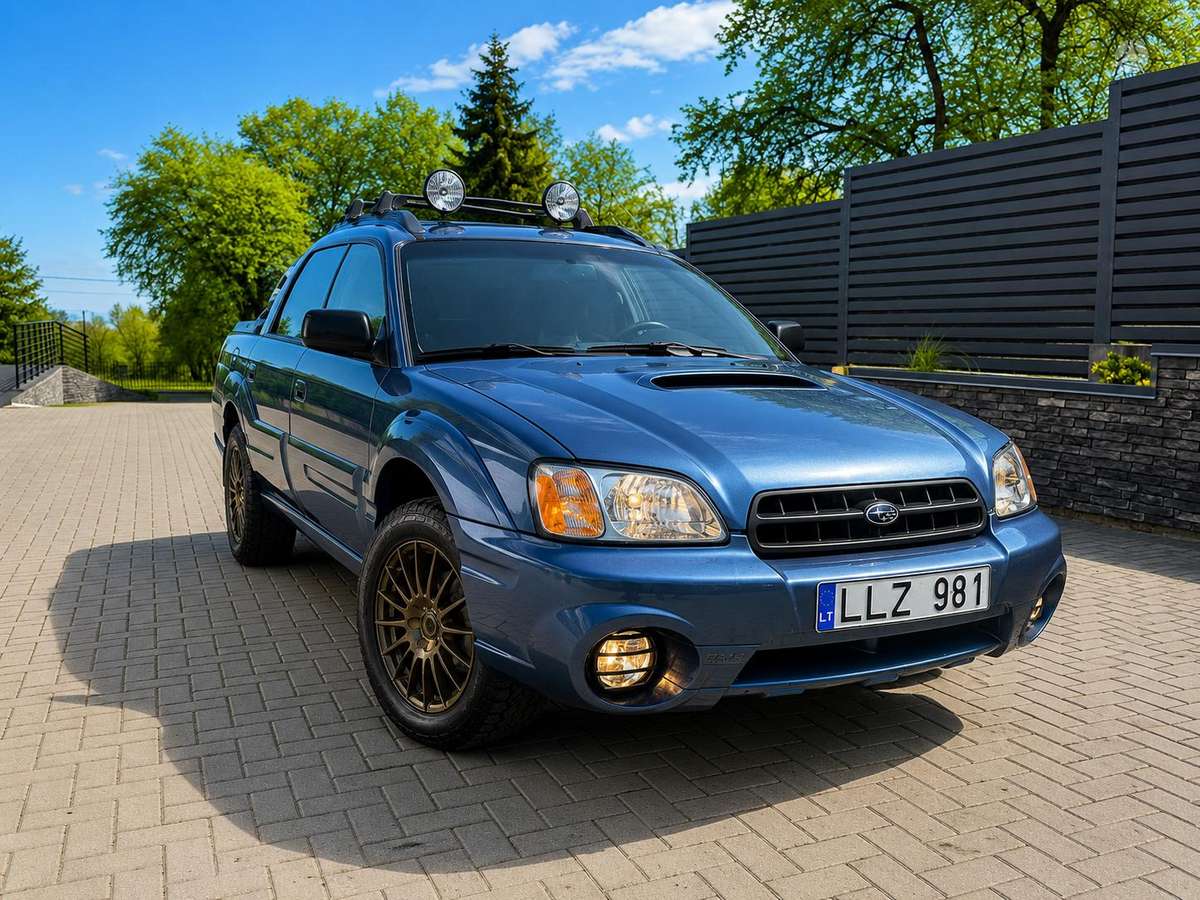 Subaru Baja, 2.5 l., pikapas