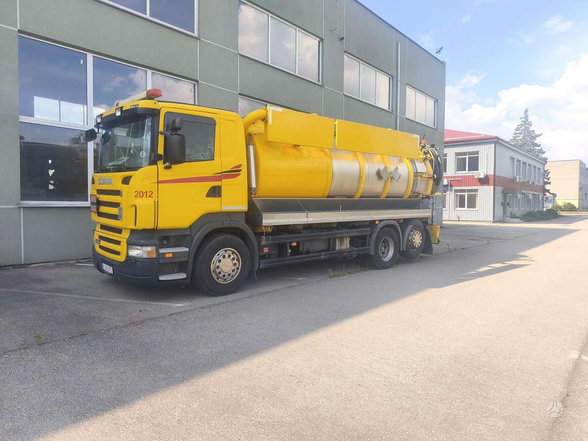 Scania R420, autocisternas