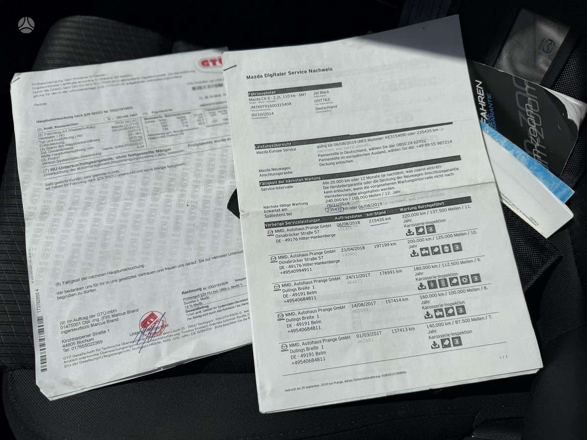 Mazda CX-5, 2.2 l., Внедорожник / Кроссовер