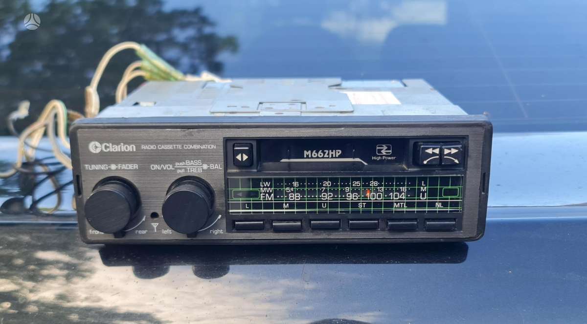 Clarion Clarion M662hp, mc magnetolos