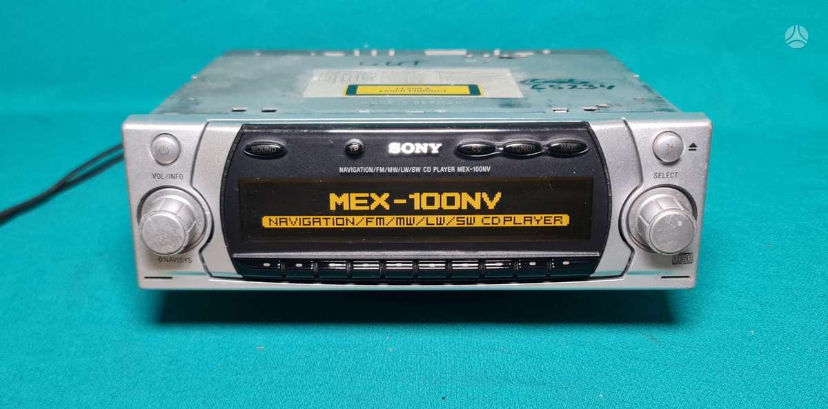 Sony Sony mex-100nv, cd / mp3 players