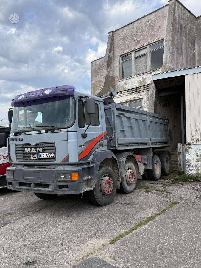 MAN 35.414, dumpers / tippers