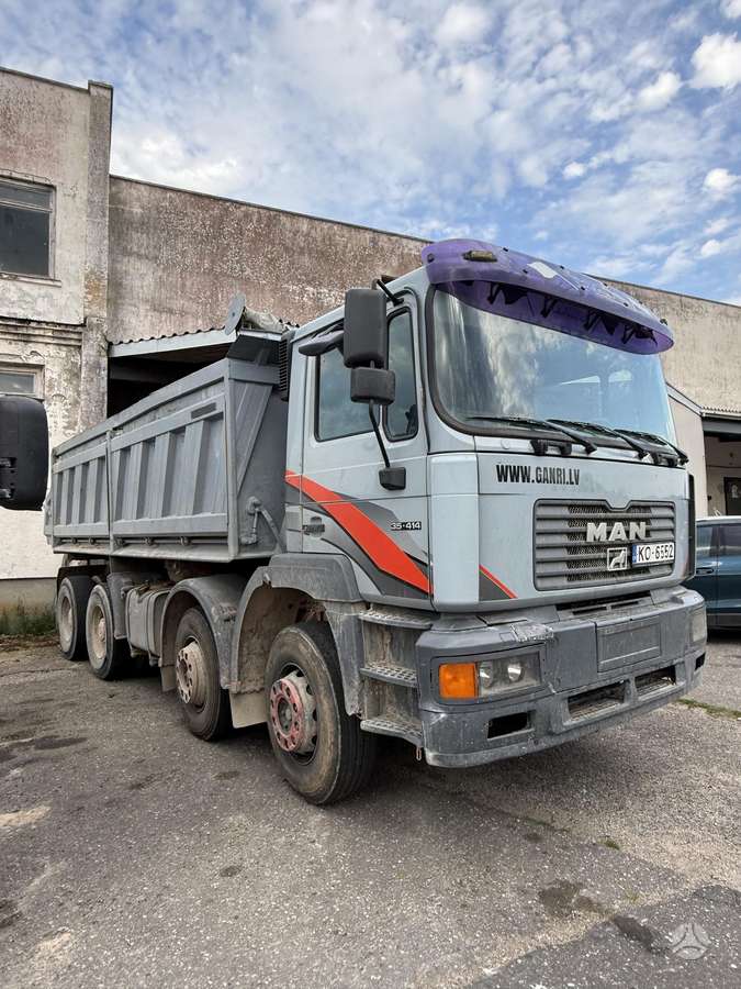 MAN 35.414, dumpers / tippers