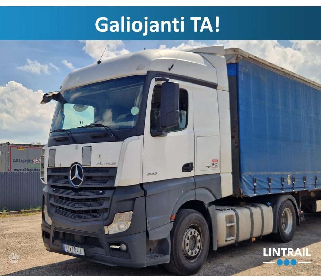 Mercedes-Benz Actros 1842, double sleeper