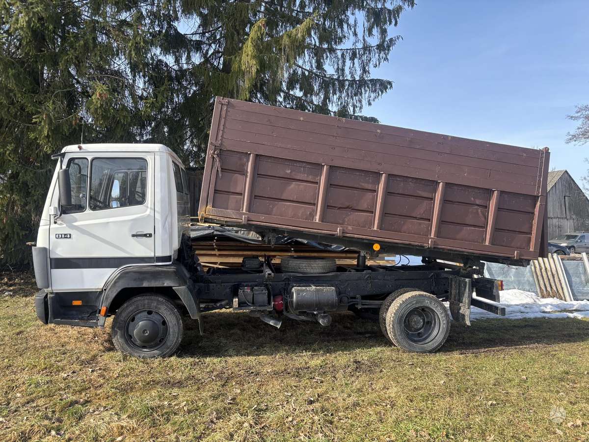 Mercedes-Benz 814, dumpers / tippers