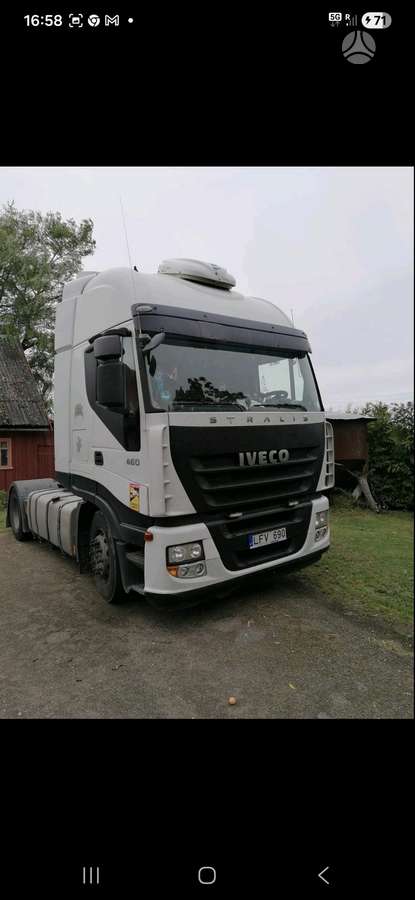 Iveco Stralis, double sleeper