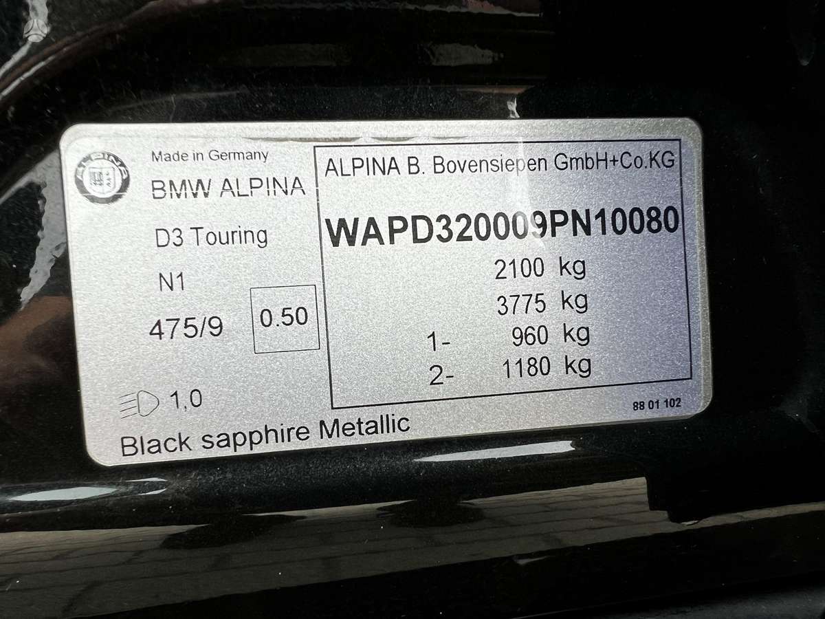 Alpina D3, 2.0 l., Универсал