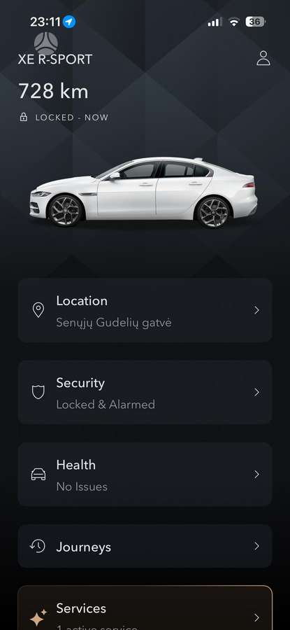 Jaguar XE, 2.0 l., Седан