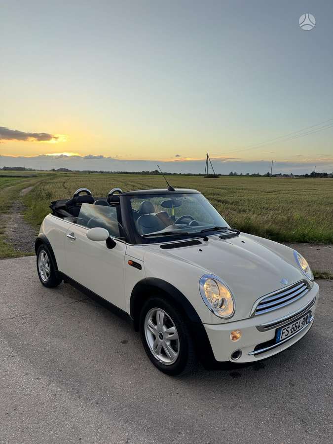 Mini Cooper, 1.6 l., kabrioletas