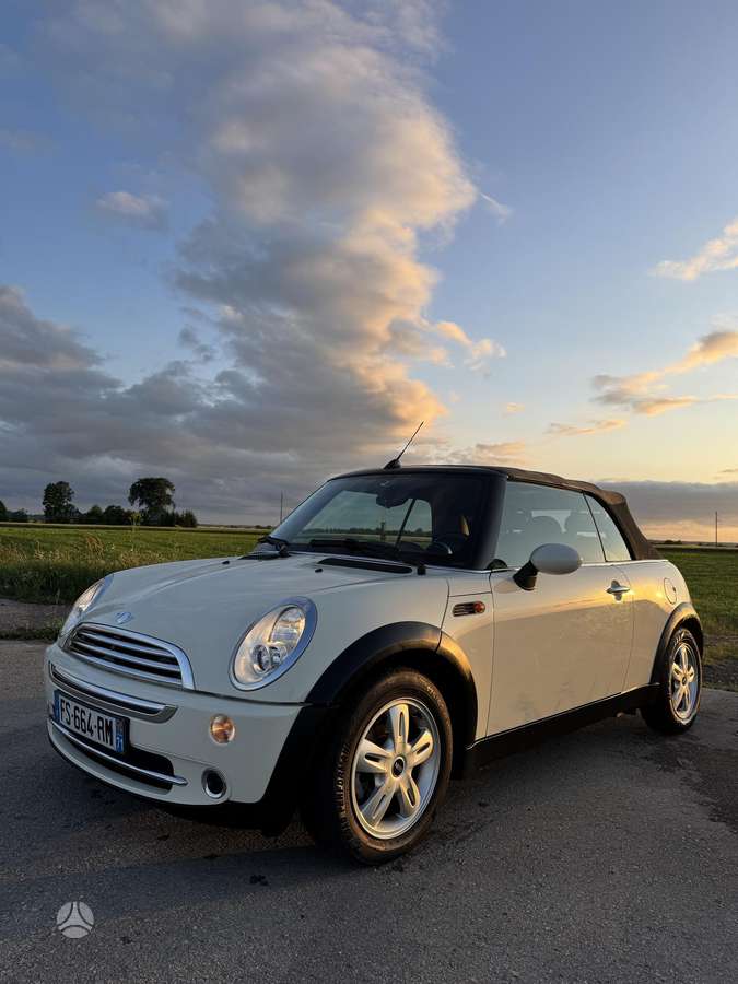 Mini Cooper, 1.6 l., kabrioletas