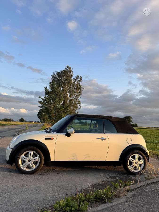 Mini Cooper, 1.6 l., kabrioletas