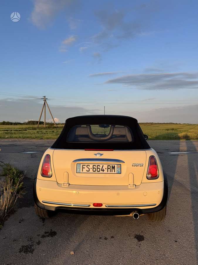 Mini Cooper, 1.6 l., kabrioletas
