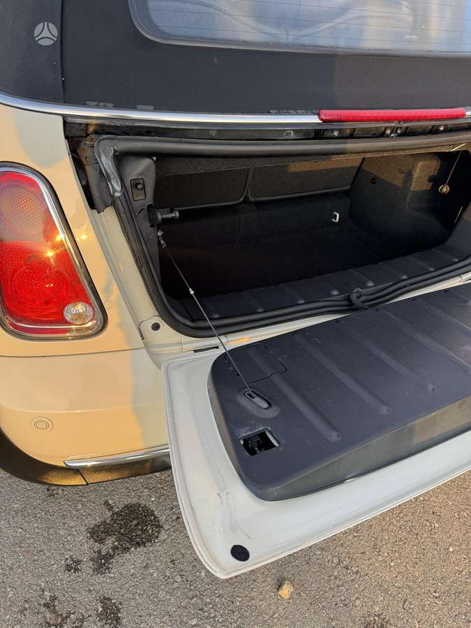 Mini Cooper, 1.6 l., kabrioletas