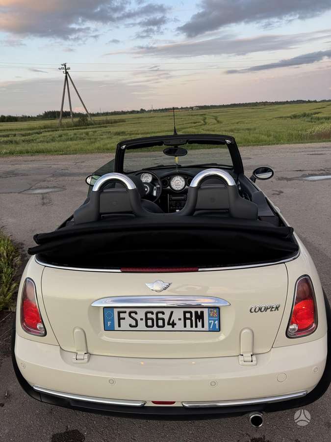 Mini Cooper, 1.6 l., kabrioletas