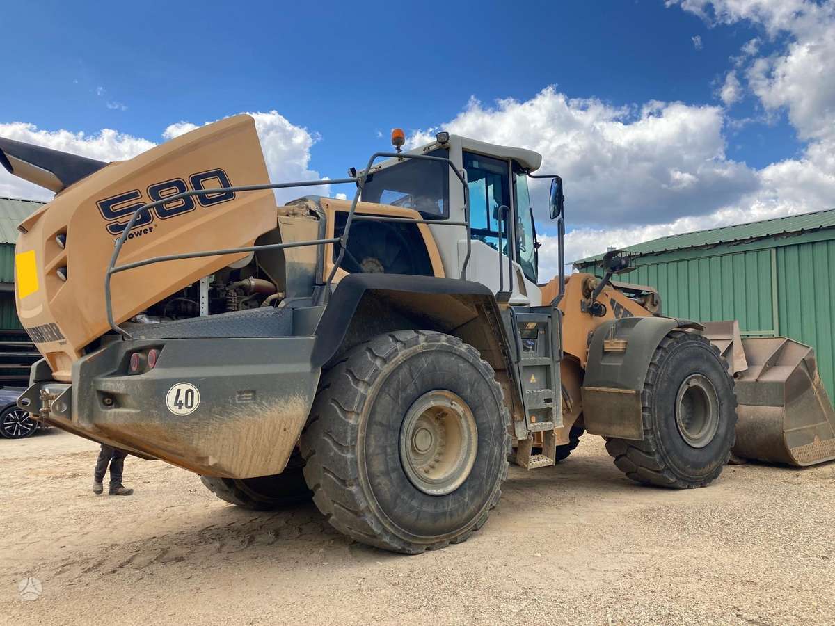 Liebherr L580 Xpower, frontal loader