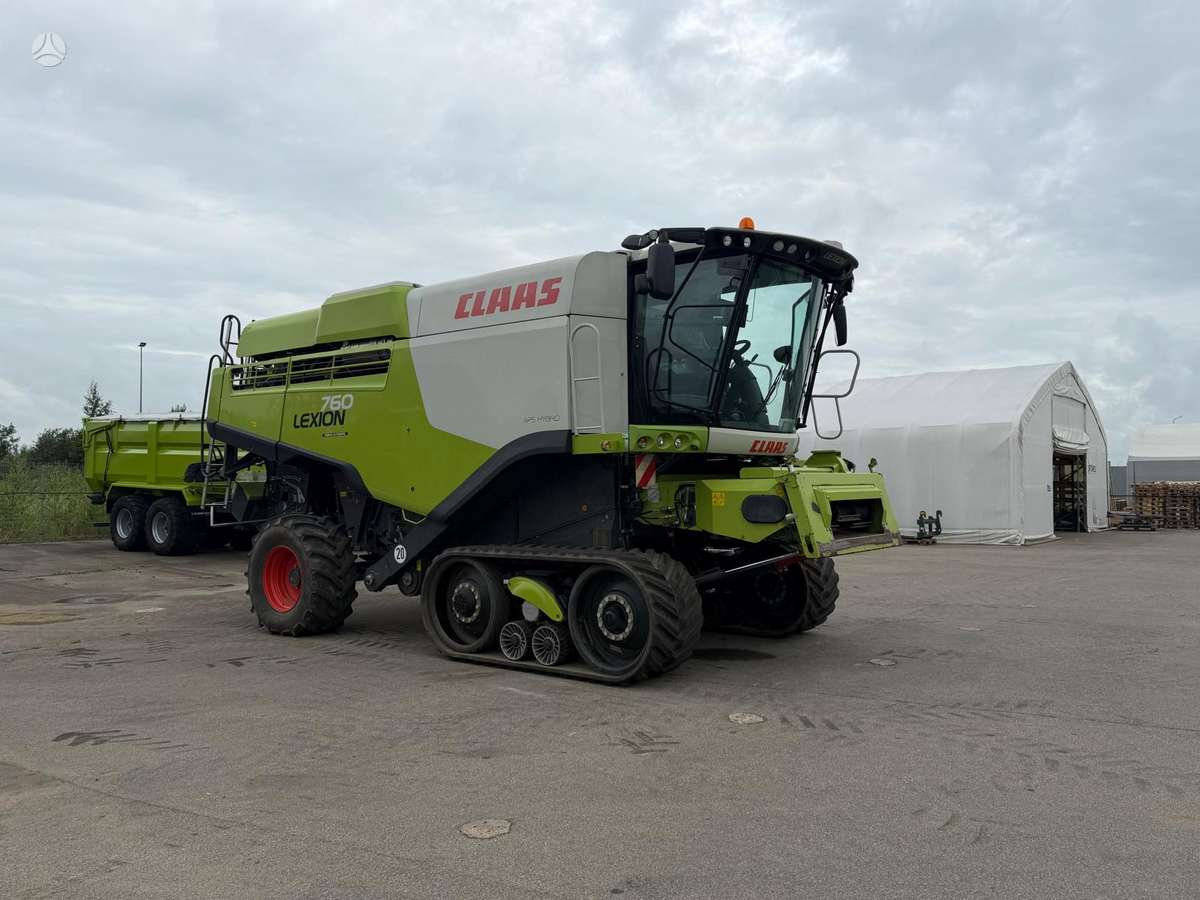 Claas Lexion 760 TT, combine harvesters