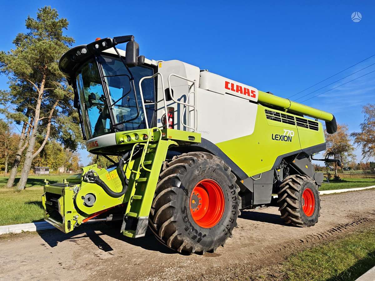 Claas Lexion 770  Galima kūlimo pasl, combine harvesters