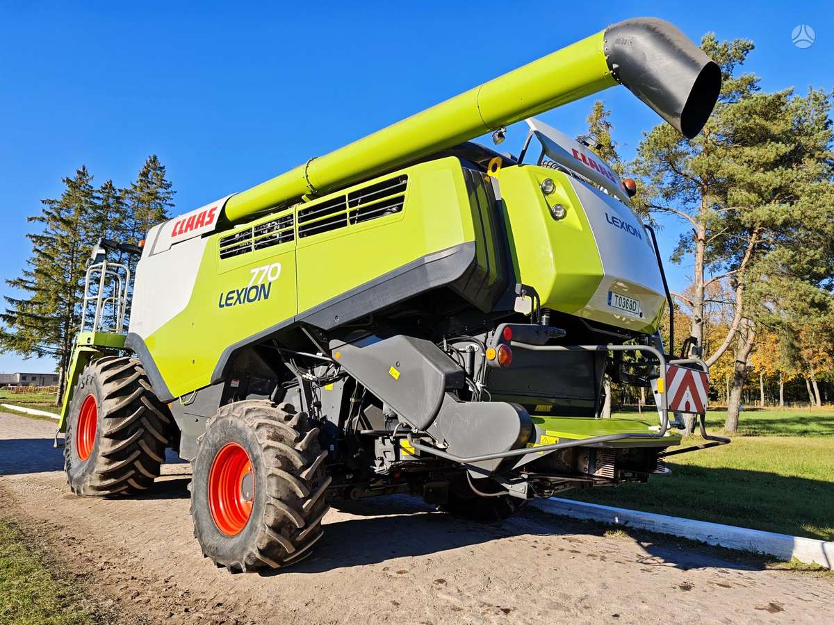 Claas Lexion 770  Galima kūlimo pasl, combine harvesters