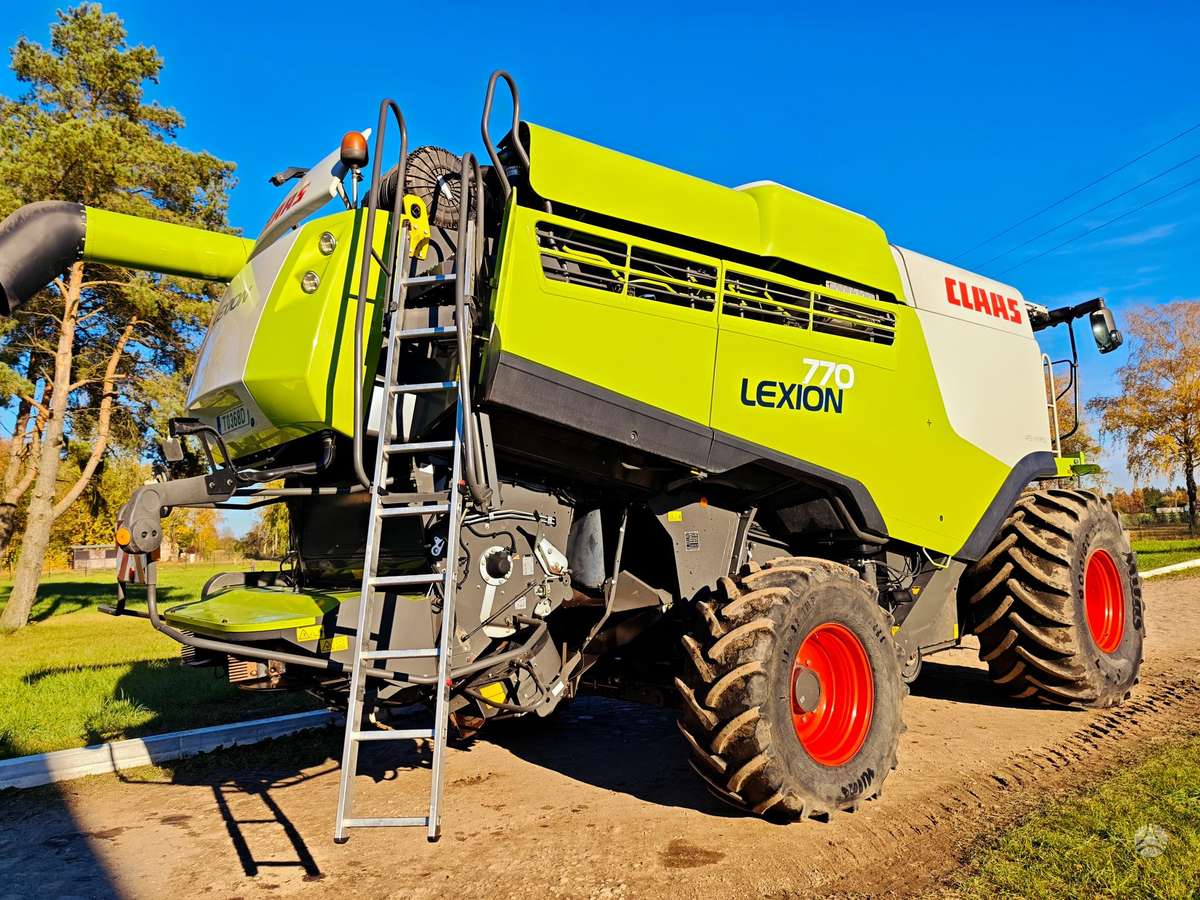 Claas Lexion 770  Galima kūlimo pasl, combine harvesters