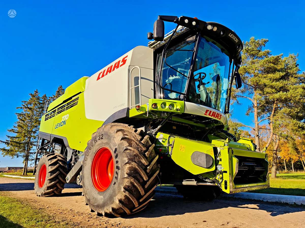 Claas Lexion 770  Galima kūlimo pasl, combine harvesters