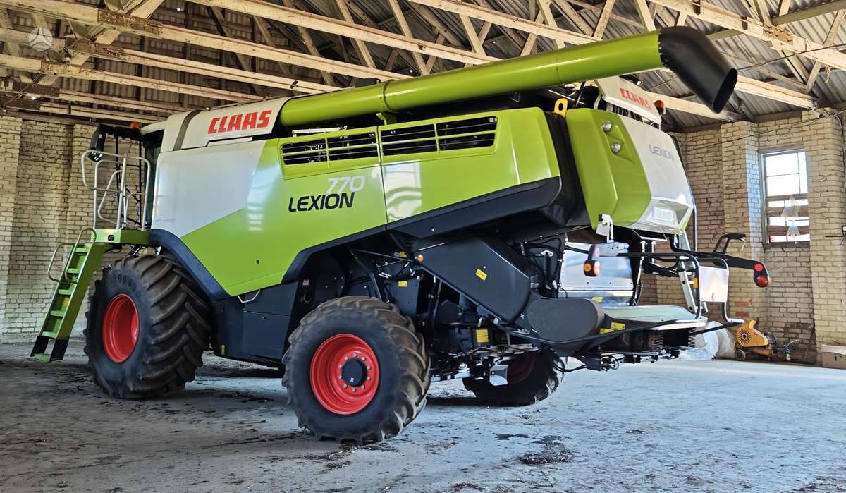 Claas Lexion 770  Galima kūlimo pasl, combine harvesters