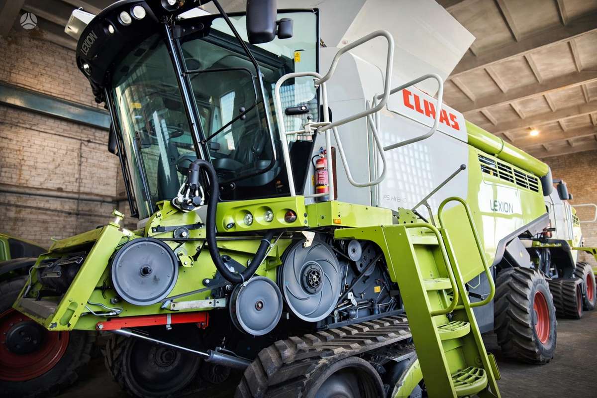 Claas Lexion 770 galima kūlimo pasla, комбайны