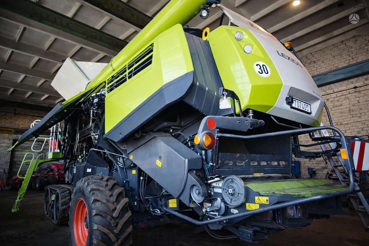 Claas Lexion 770 galima kūlimo pasla, комбайны