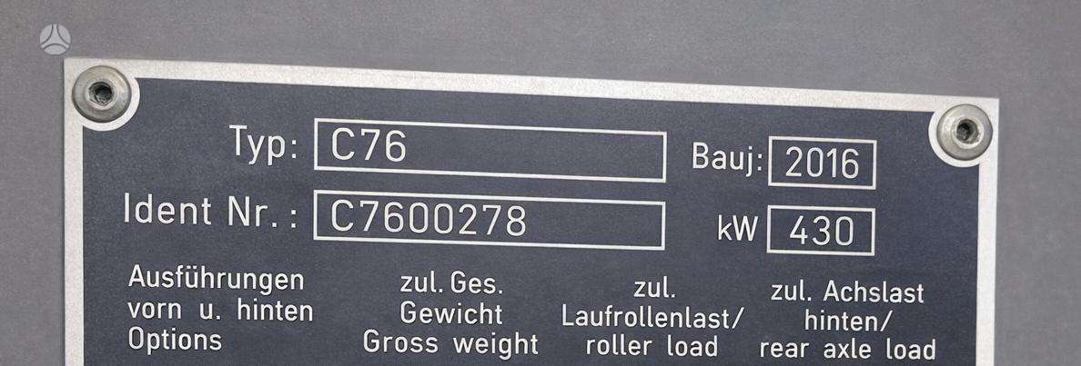 Claas Lexion 770 galima kūlimo pasla, комбайны