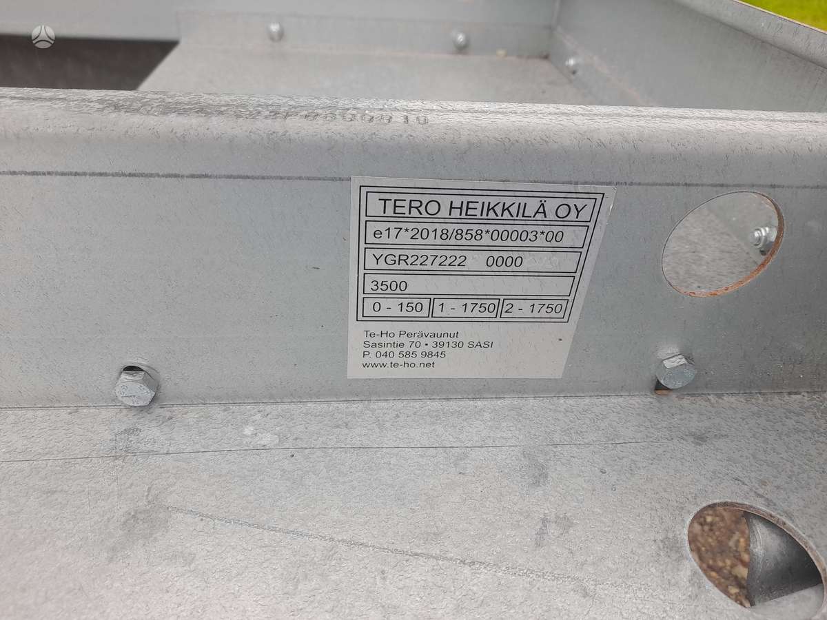 Techau 3017, automašīnas piekabes