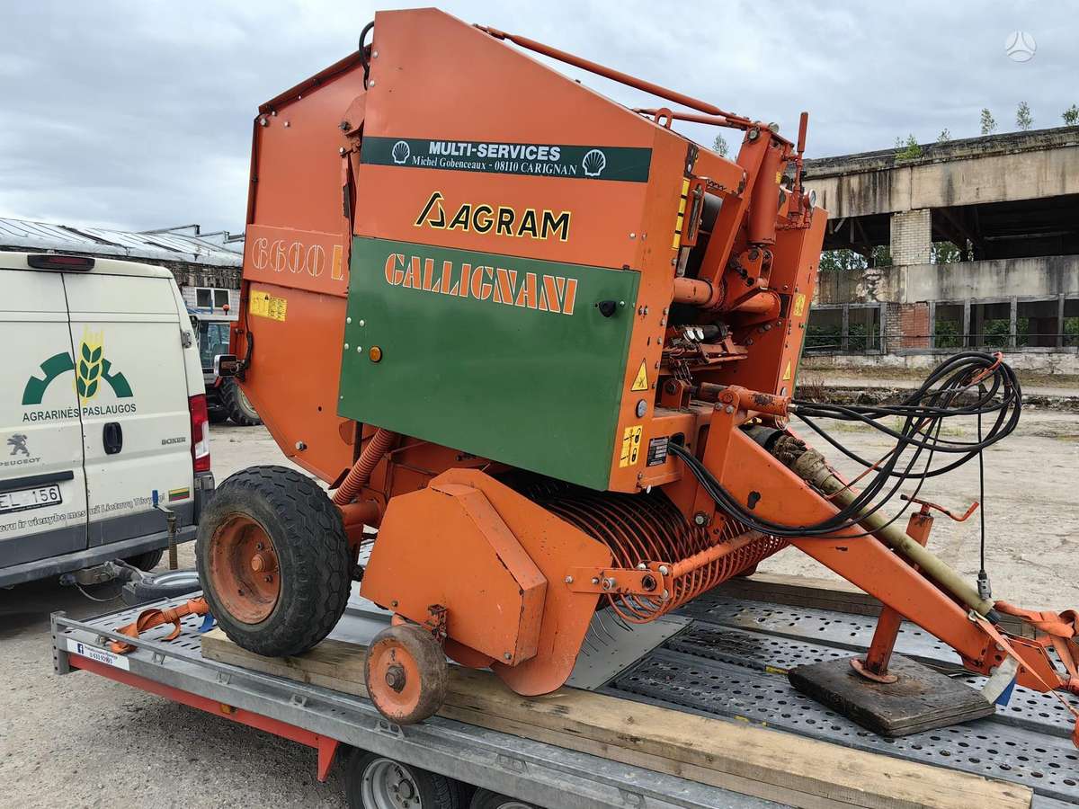 Gallignani 6600 L, presai