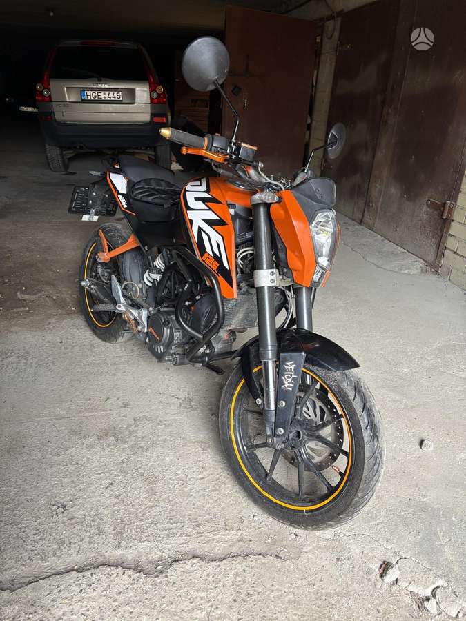 KTM Duke 125cc, street / classic