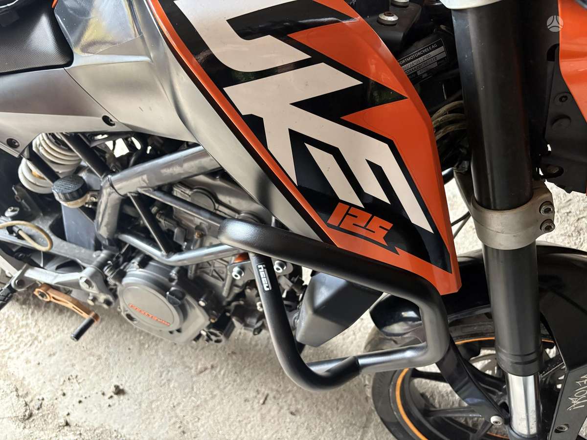 KTM Duke 125cc, street / classic