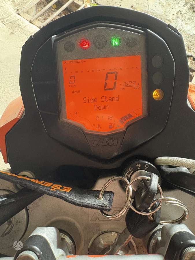 KTM Duke 125cc, street / classic