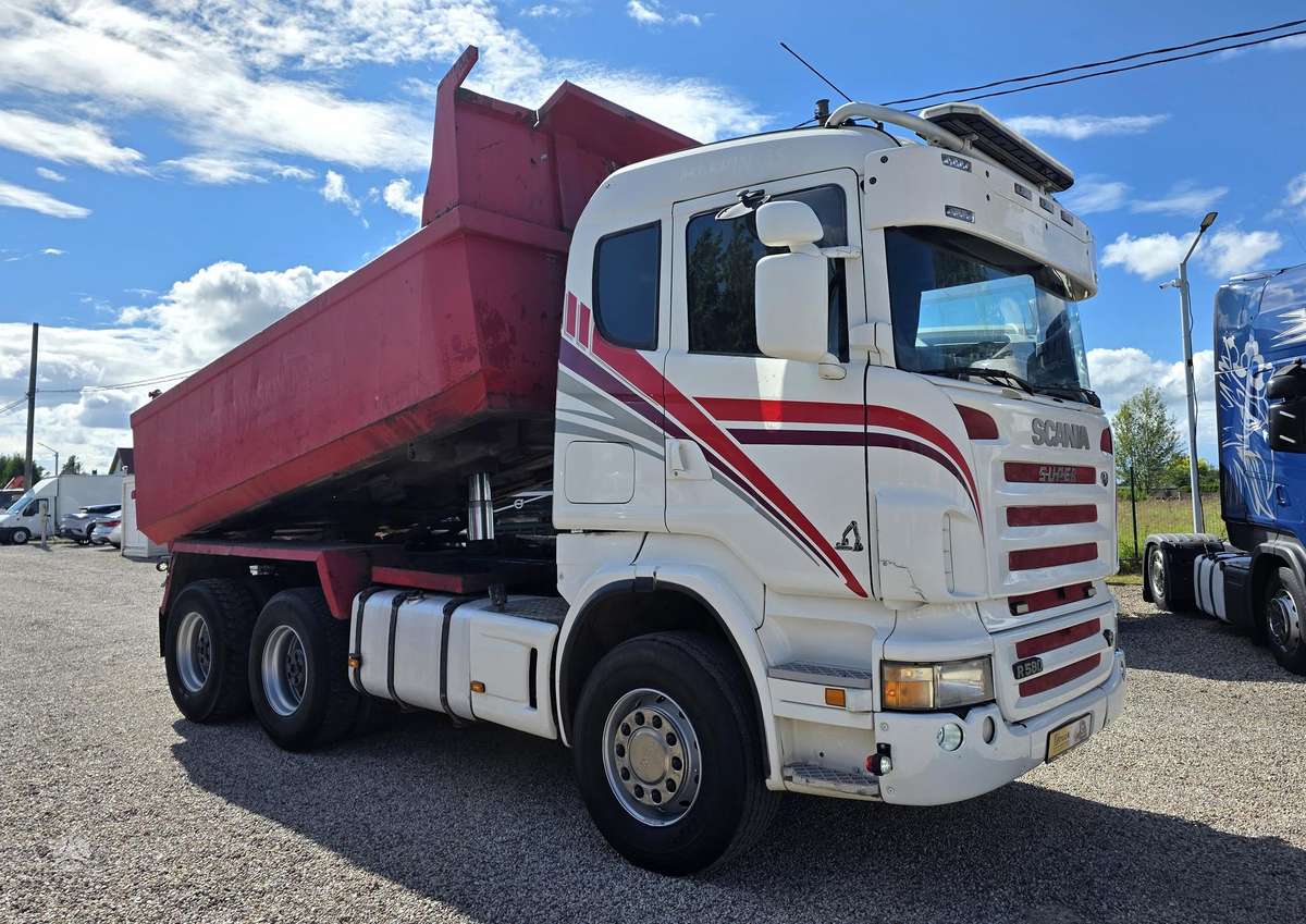 Scania R580, dumpers / tippers