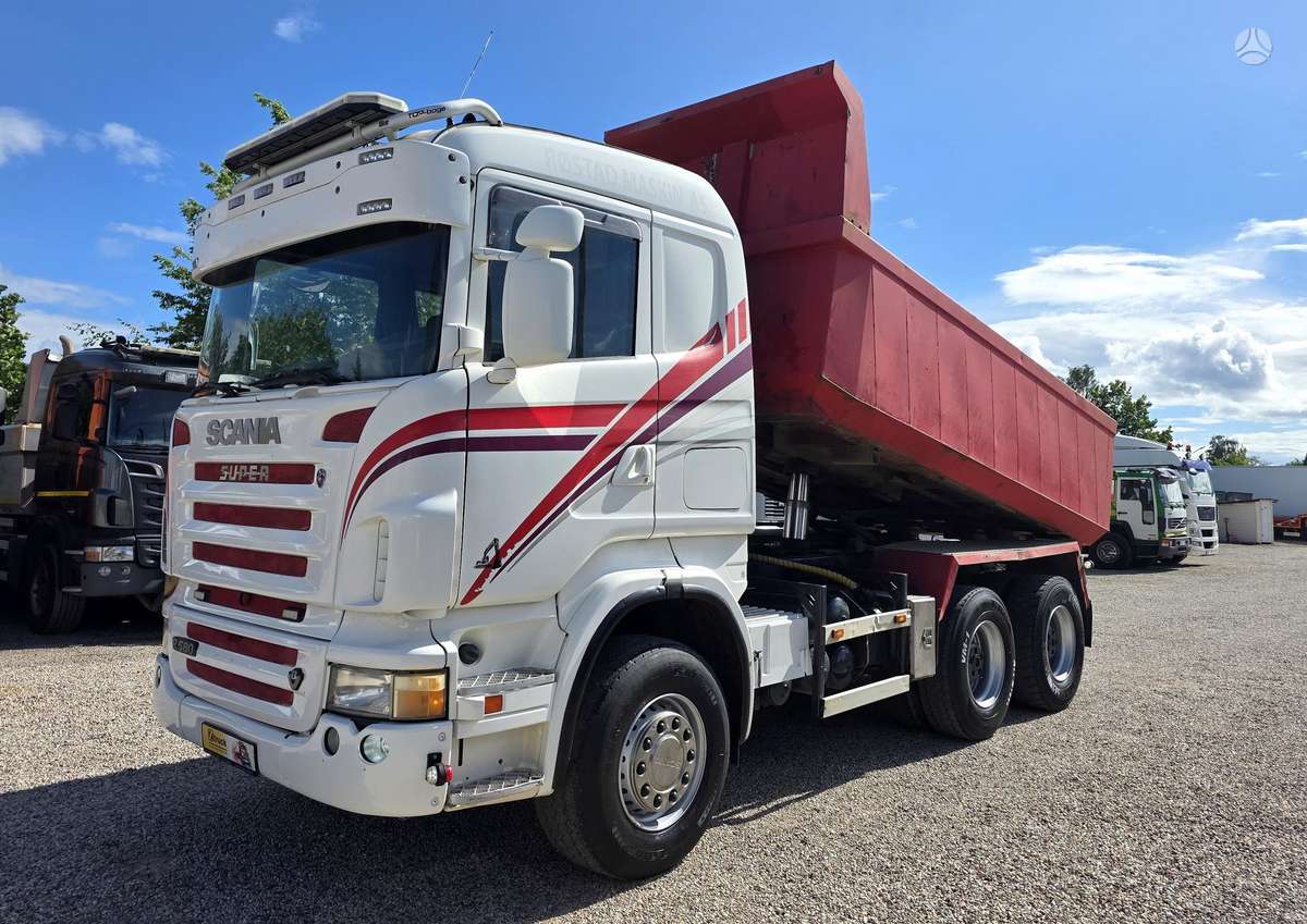 Scania R580, самосвалы