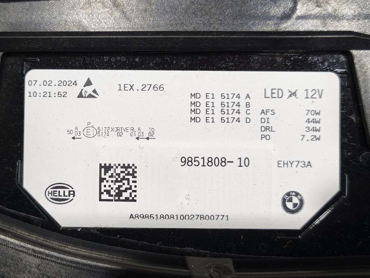 BMW iX Laser