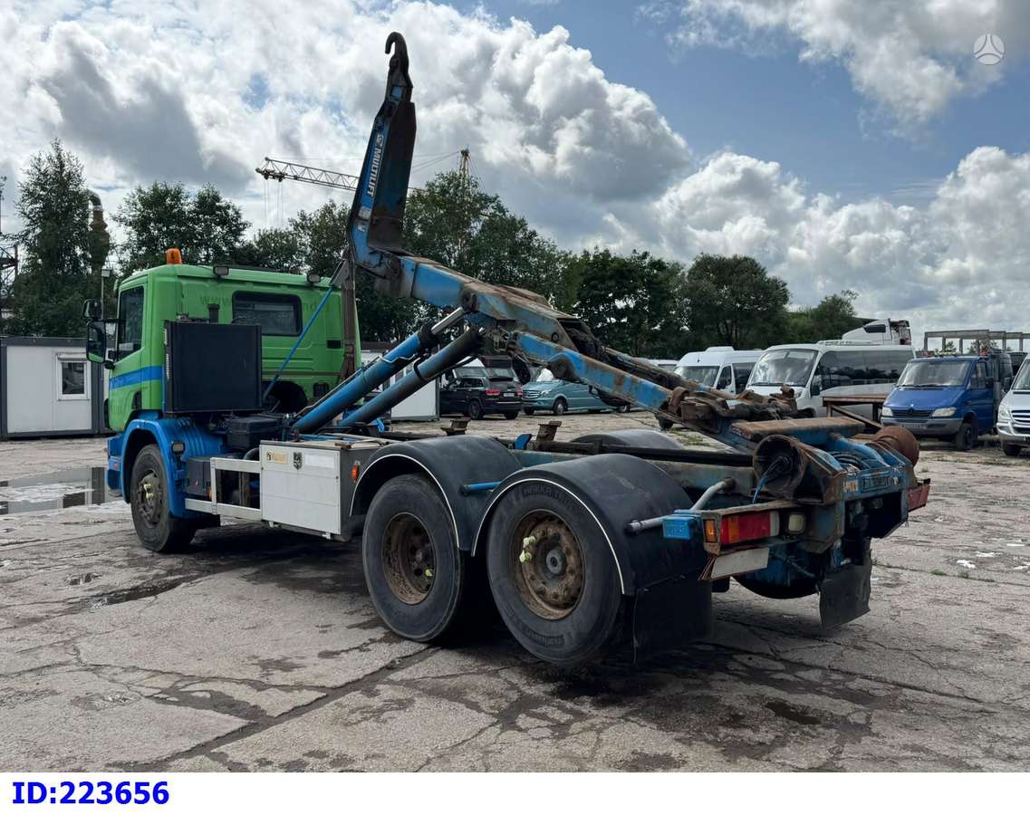Scania 124 420 6x2 Hook, hooklift trucks