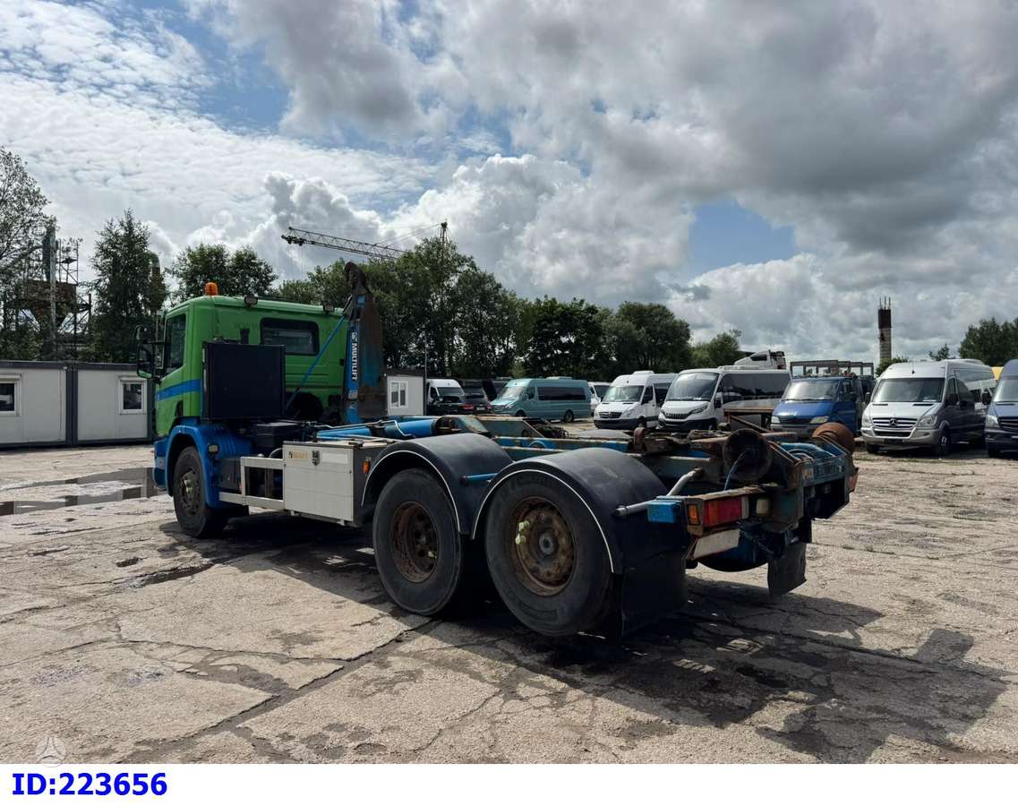Scania 124 420 6x2 Hook, hooklift trucks