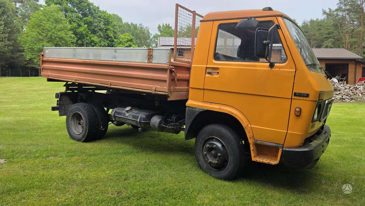 MAN 8.136, dumpers / tippers
