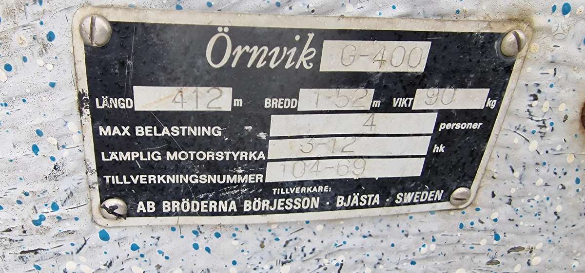 Örnvik, пластиковые лодки