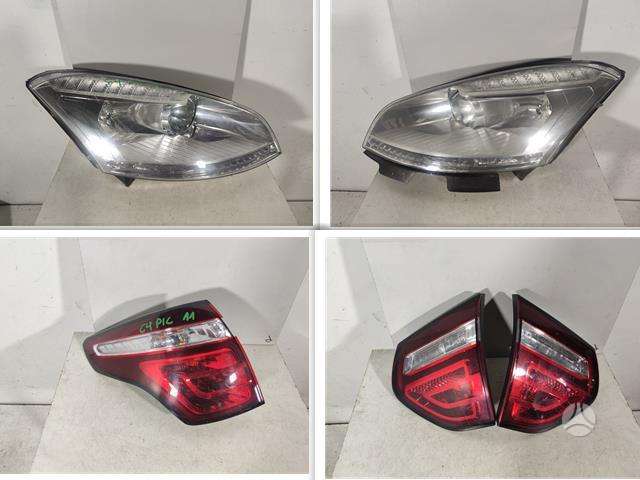 Citroen C4 Picasso gaismas