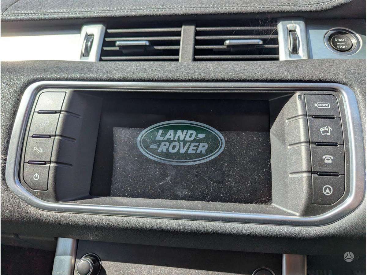 Land Rover Evoque engine