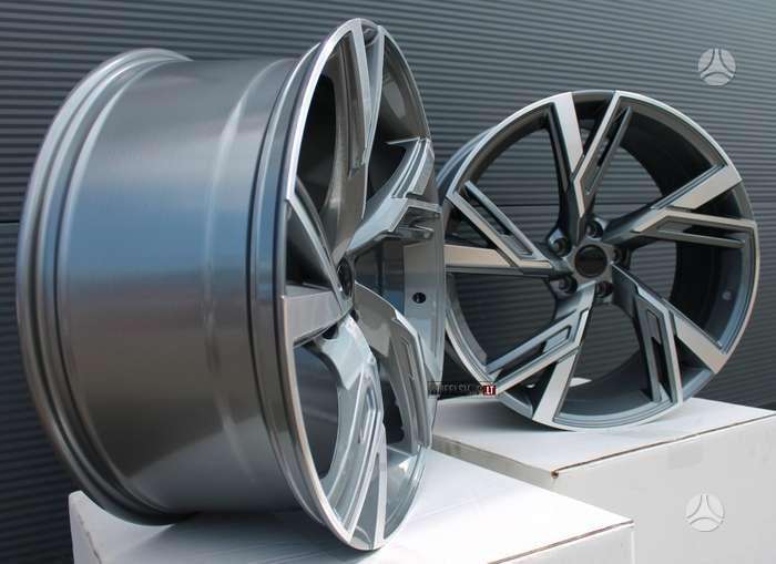 Audi EU-B1571 Grey Polished, light alloy, R18