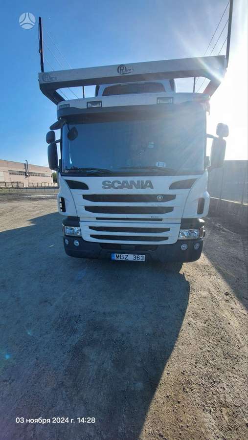 Scania P410 + Rimo PL7, auto vedēji