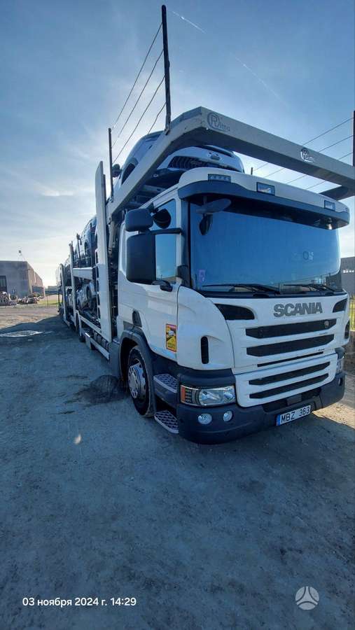 Scania P410 + Rimo PL7, auto vedēji